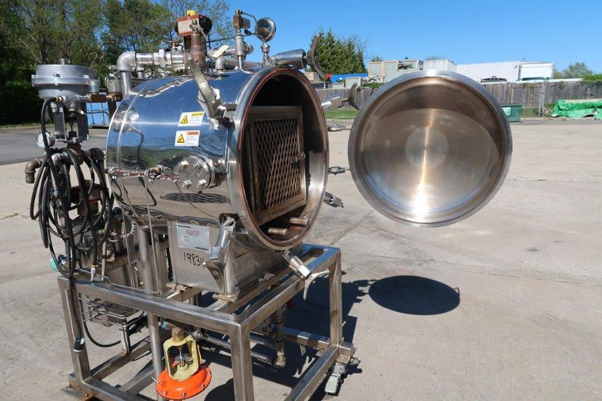 Used Allpax 2402 Horizontal Retort/Autoclave, SS Base