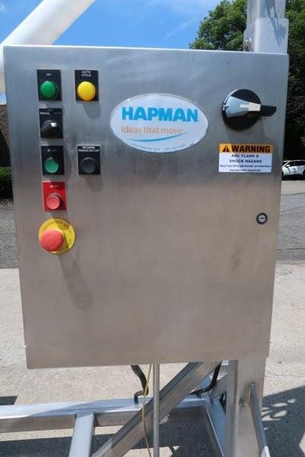 Used Hapman Series 300 Helix Conveyor, Ribbon Agitator