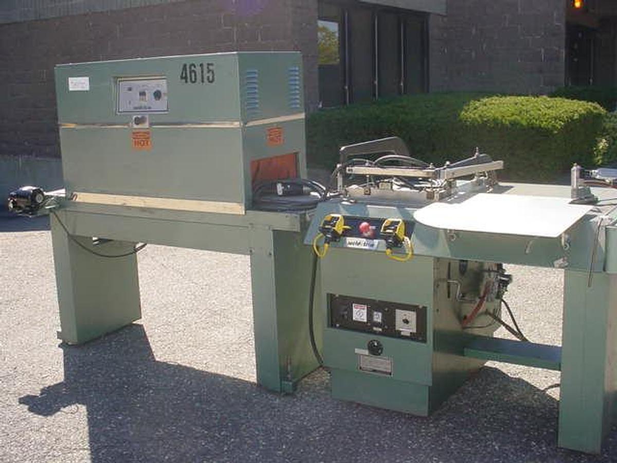 Used Weldotron “L” Bar Sealer & Shrink Tunnel