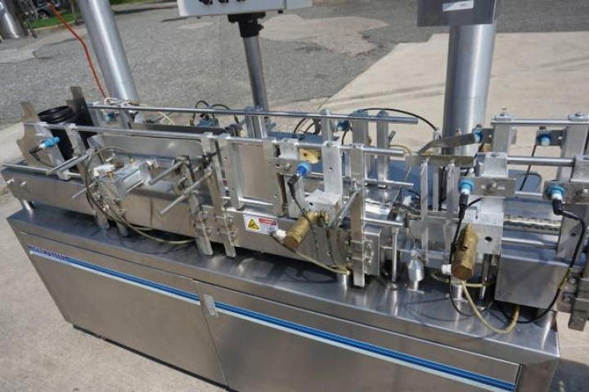 Used GEI/Mateer Neotron 4230 Dual Auger High Speed Powder Filler
