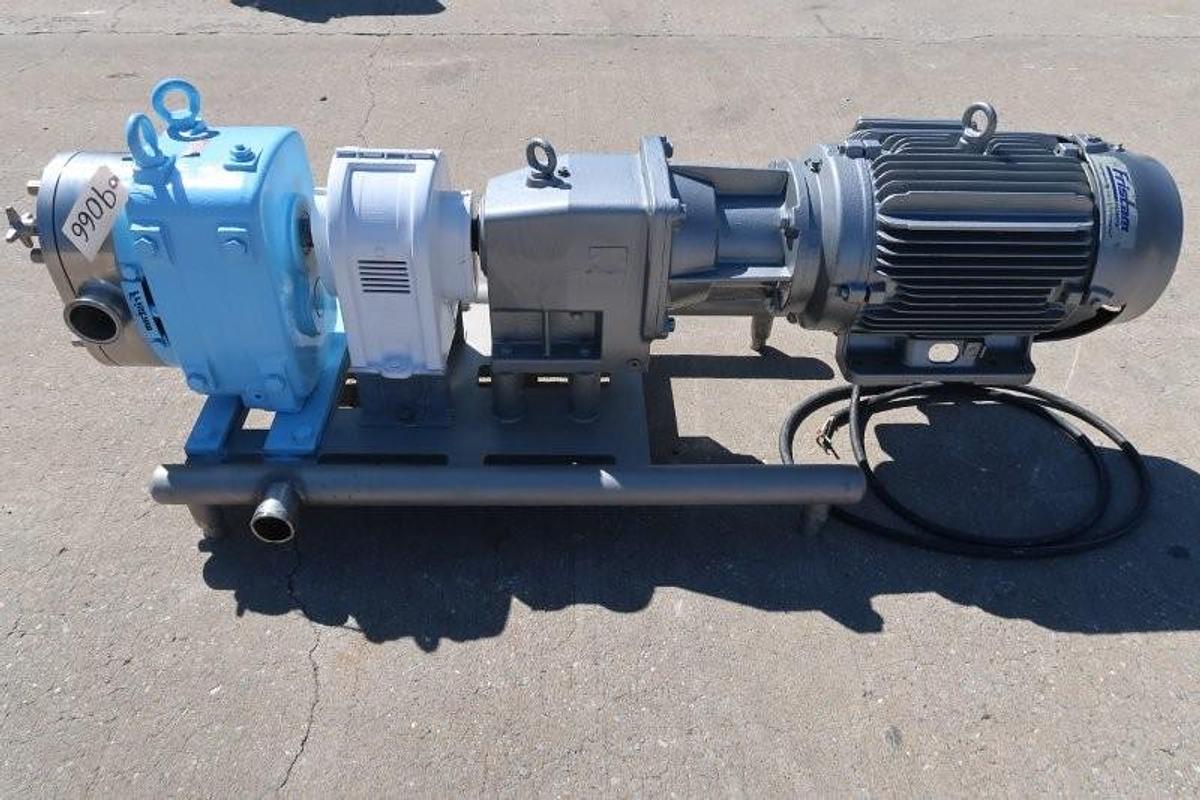 Used Fristam FKL75 Stainless Positive Displacement Pump, 15 HP