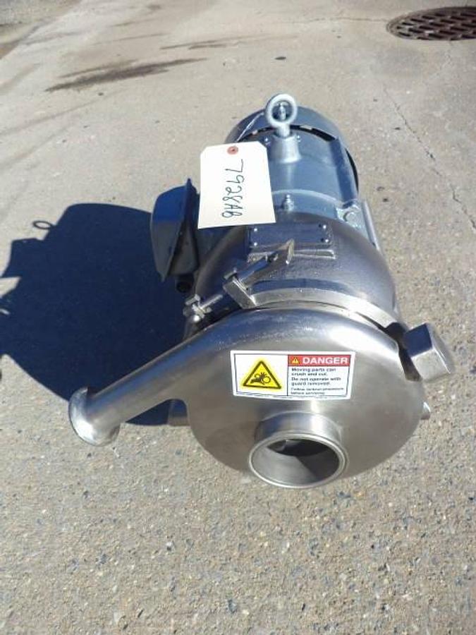 Used Crepaco 3 in. x 2 in. SS Sanitary Centrifugal Pump, 5HP