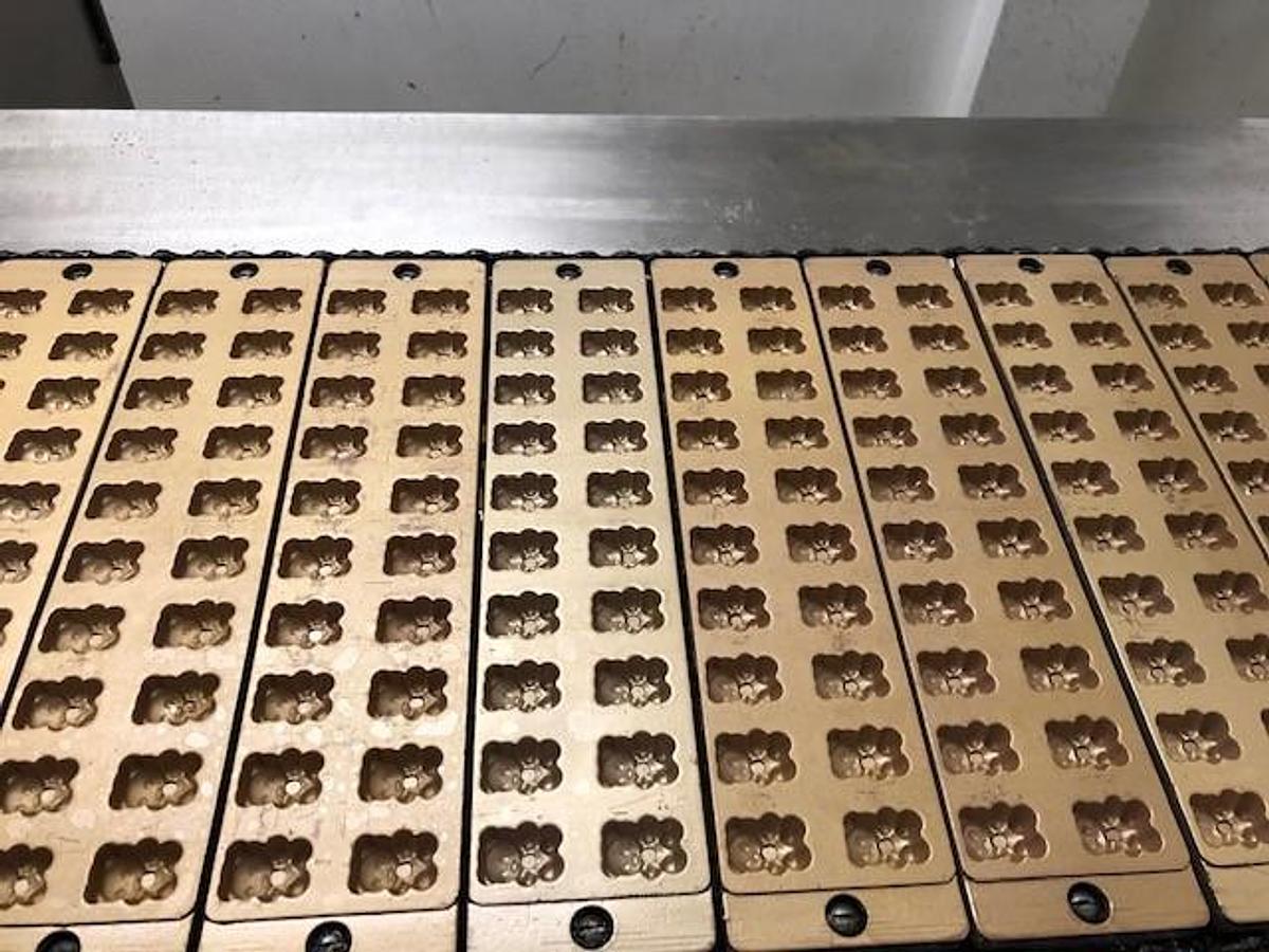 Used Yinrich 10 Across Gummy Manufacturing Line