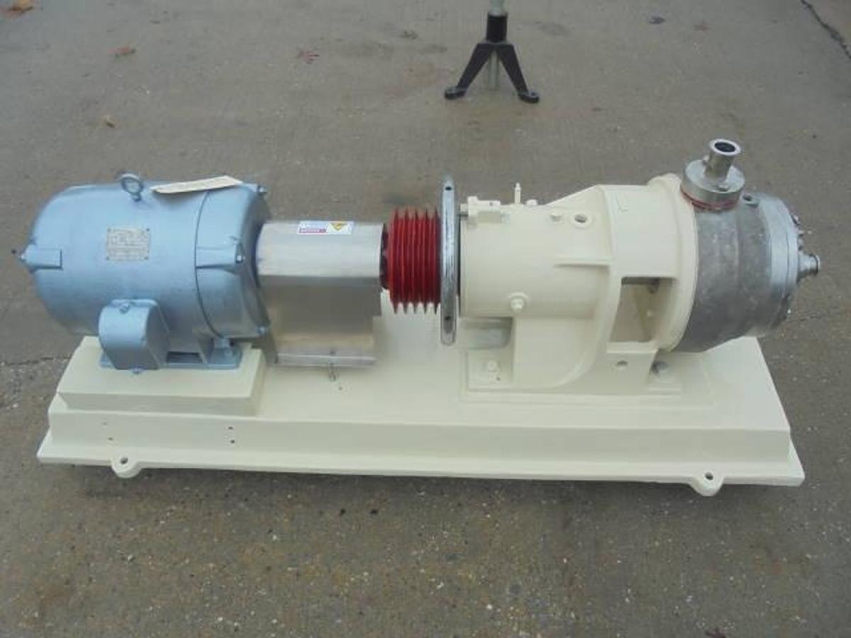 Used Charlotte G30 Stainless Steel Horizontal Colloid Mill, 15HP