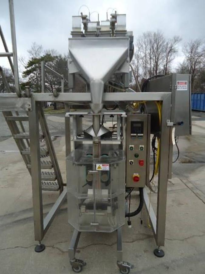 Used Weigh Pack/Paxiom Vertek 750 Form/Fill/Seal With Scales