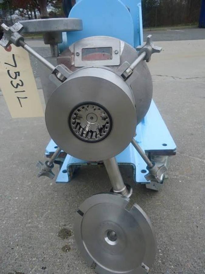 Used Greerco W250v-B Stainless Steel Colloid Mill, 2hp, Explosion Proof