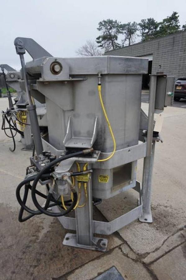 Used HMI Heinzen 300 Lb. SS Centrifugal Vegetable Spin Dryer