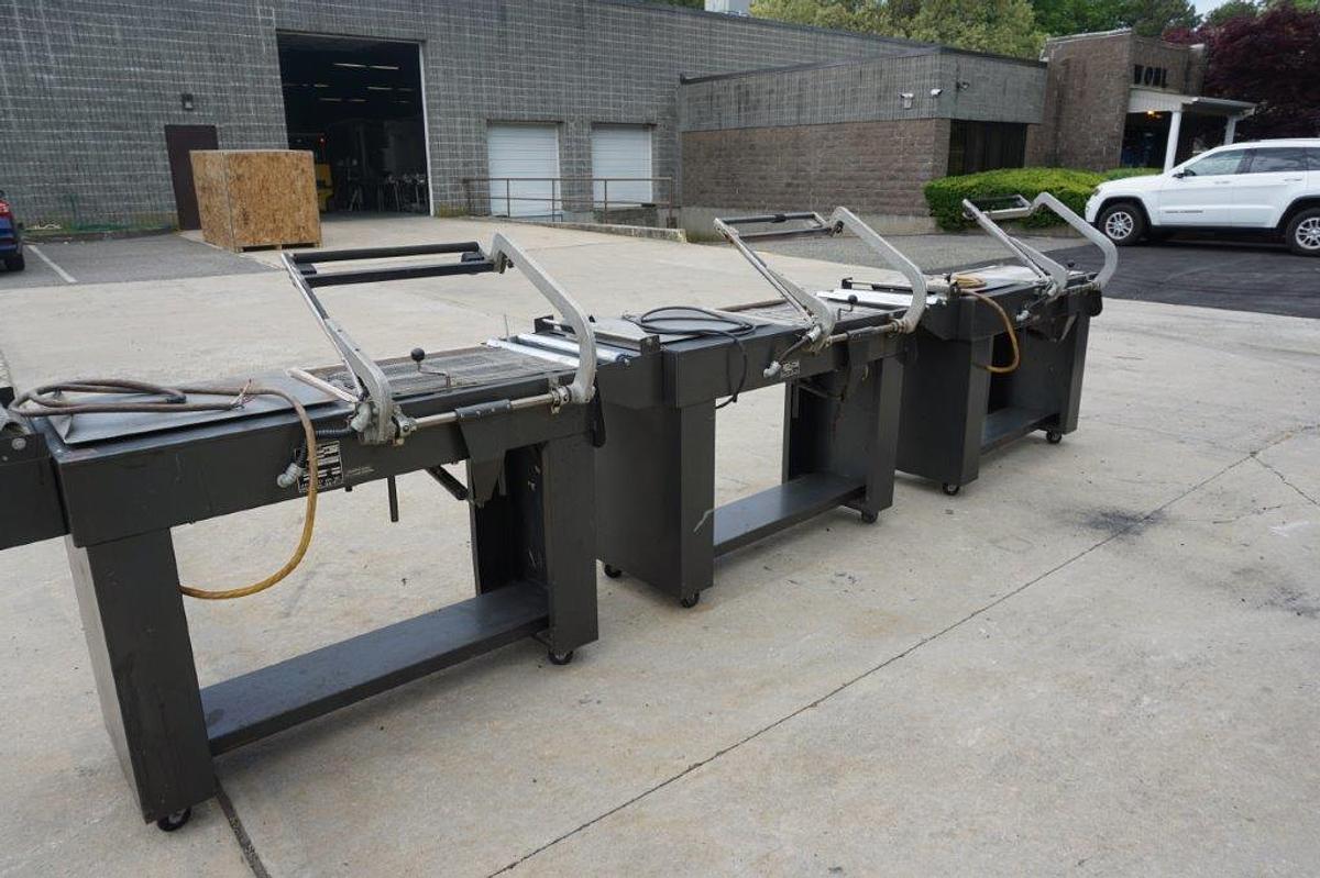 Used Jeff Eastey EM1622T “L” Bar Sealers, Portable