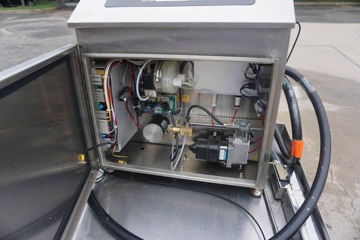Used Matthews CX16F Continuous Inkjet Printer, SS