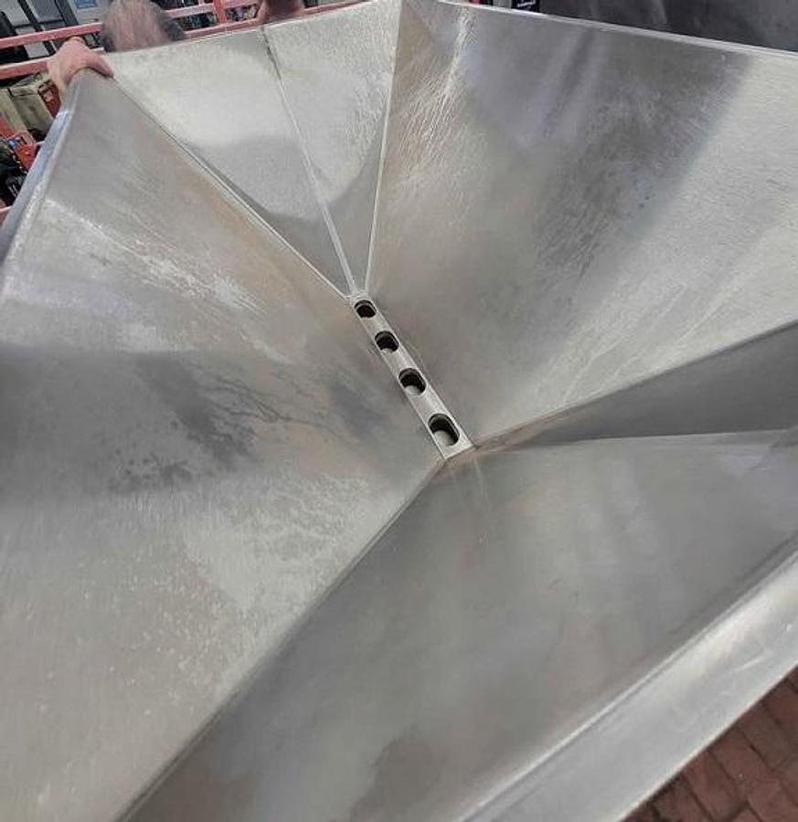 Used Hinds Bock 4P-08 Four Head Filler/Depositer, Stainless Steel