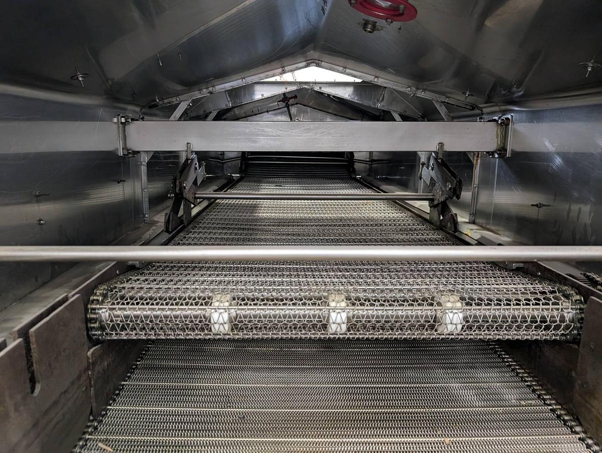 Used Mastermatic 12-34 Stainless Steel Continuous Gas Fryer