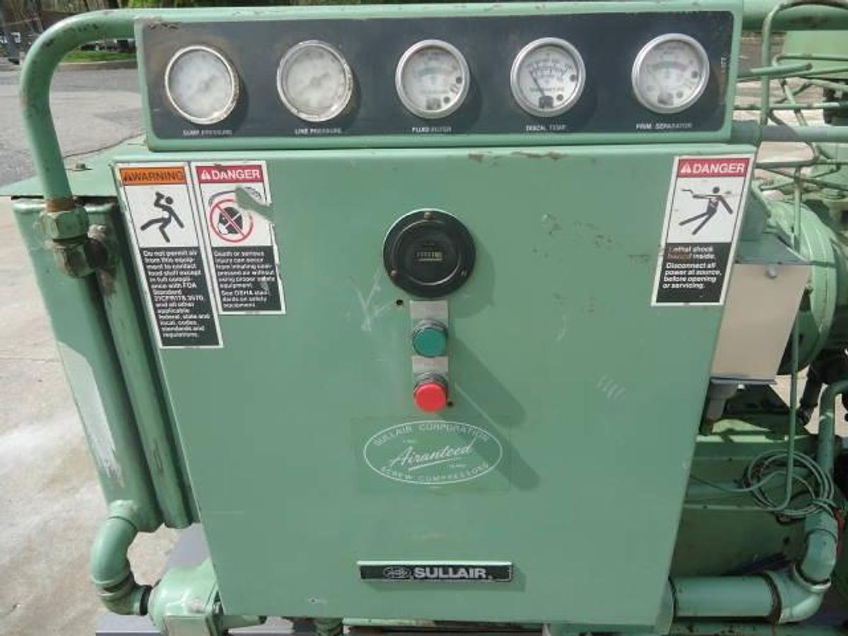 Used Sullair 10-25 Ac/Ac Air Compressor, 25 Hp