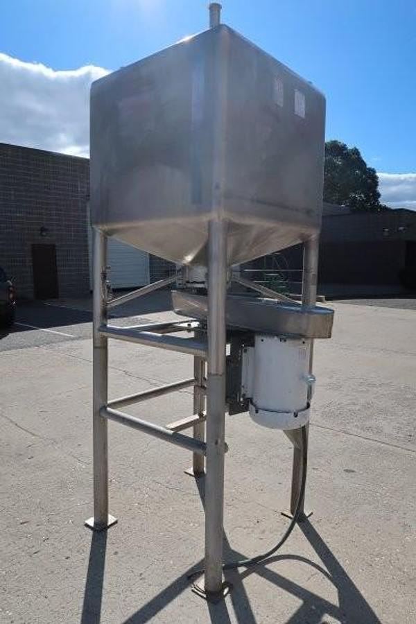 Used APV 200 Gallon SS Liquiverter High Shear Mixer/Dissolver, 20 HP