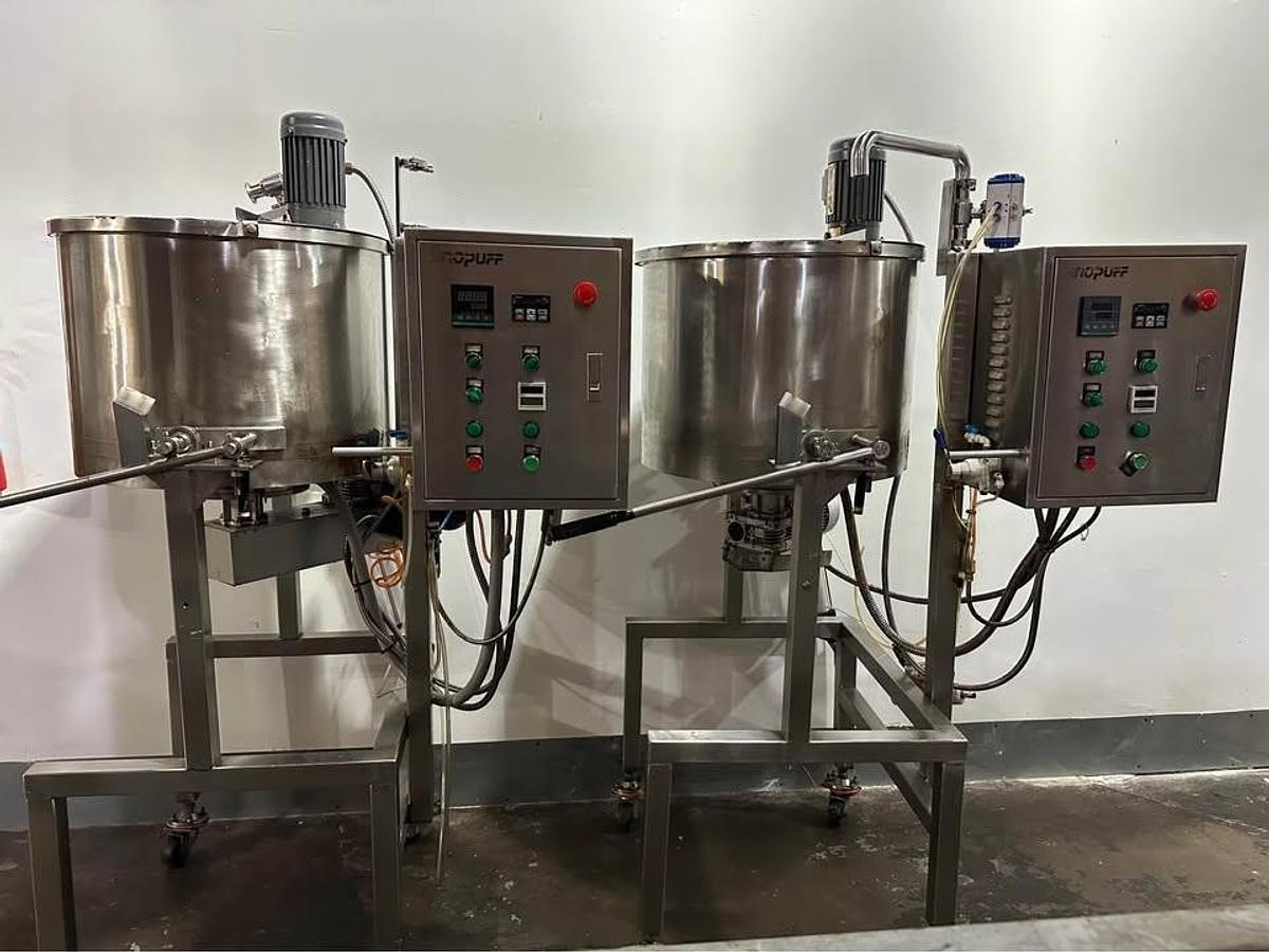 Used Caramel Popcorn Equipment/Production Line
