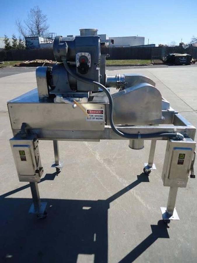 Used Fitzpatrick Das06 Stainless Steel Comminutor/Pulverizer, Screw Feed