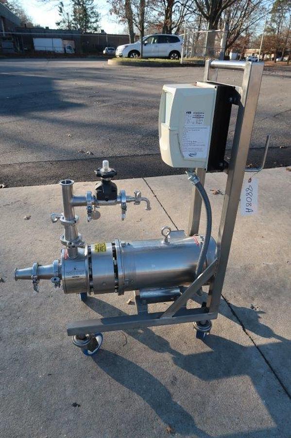 Used Admix DS-425 SS Sanitary Inline High Shear Mixer, 5HP