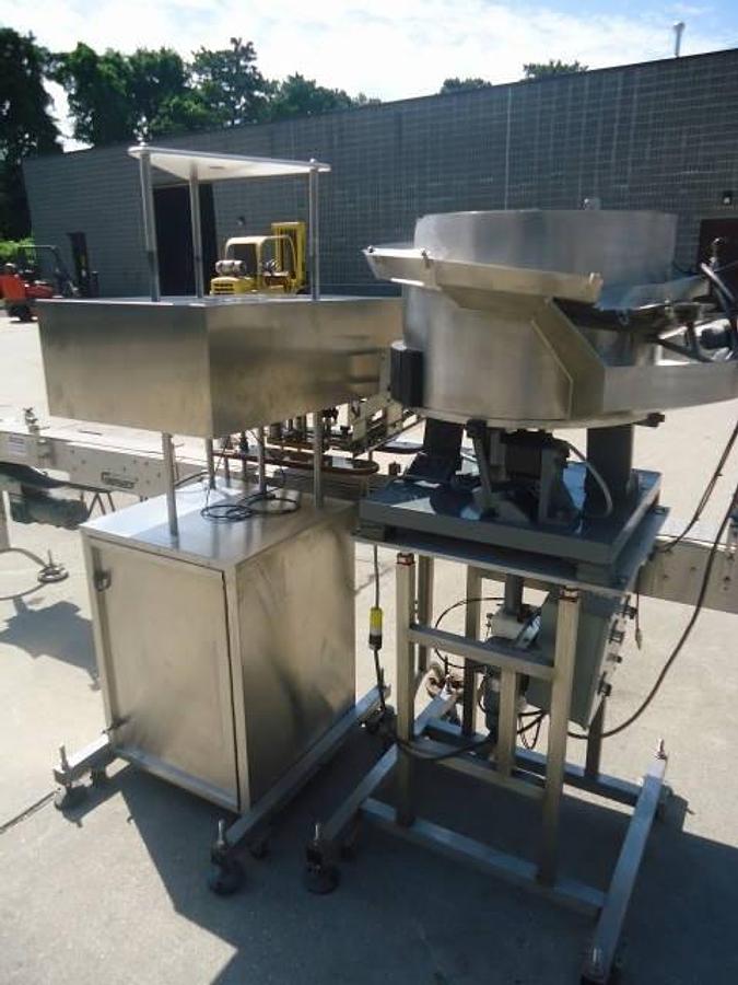 Used Inline Filling Systems “Computorque”” Capping Machine, Portable-