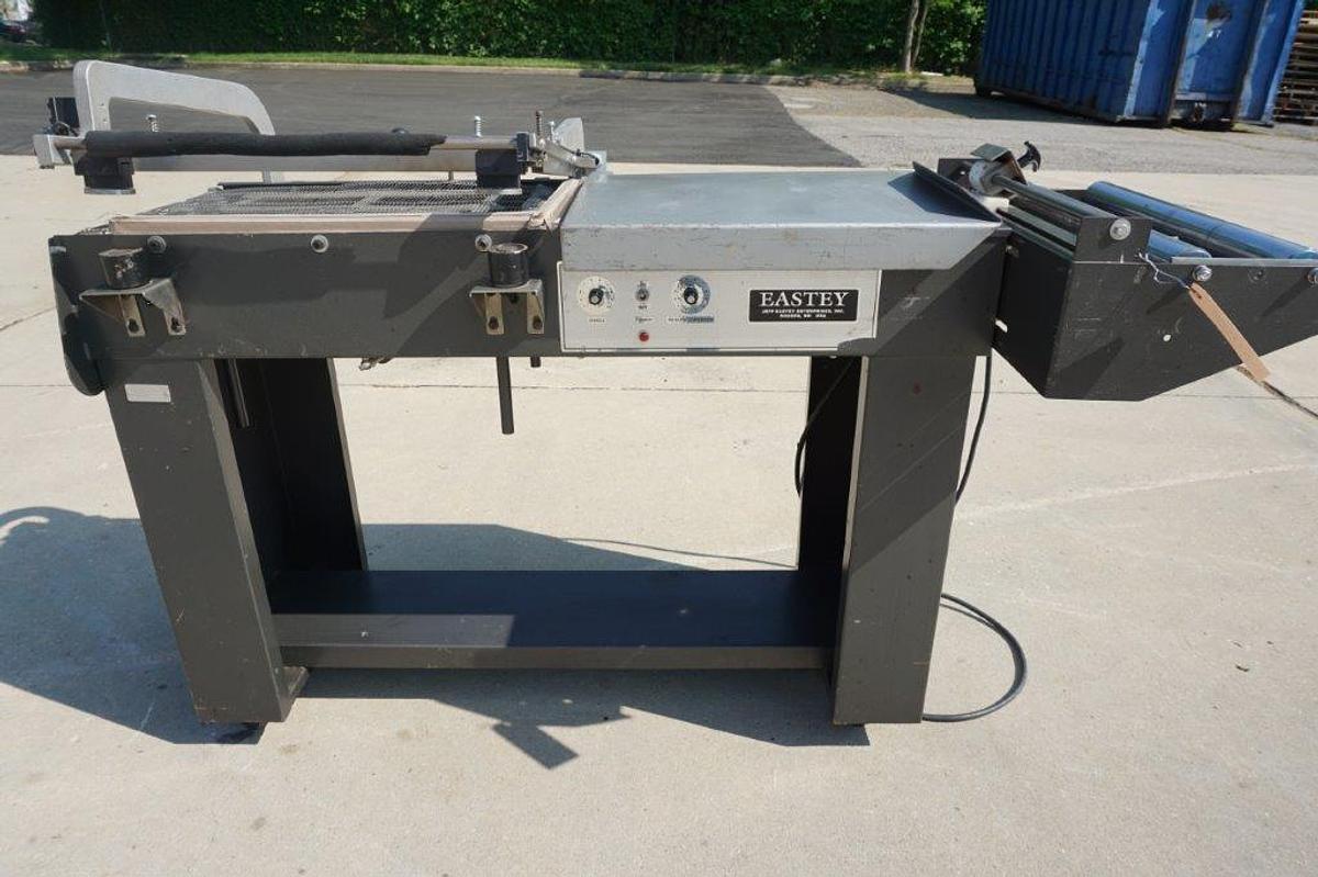 Used Jeff Eastey EM1622T “L” Bar Sealer, Portable