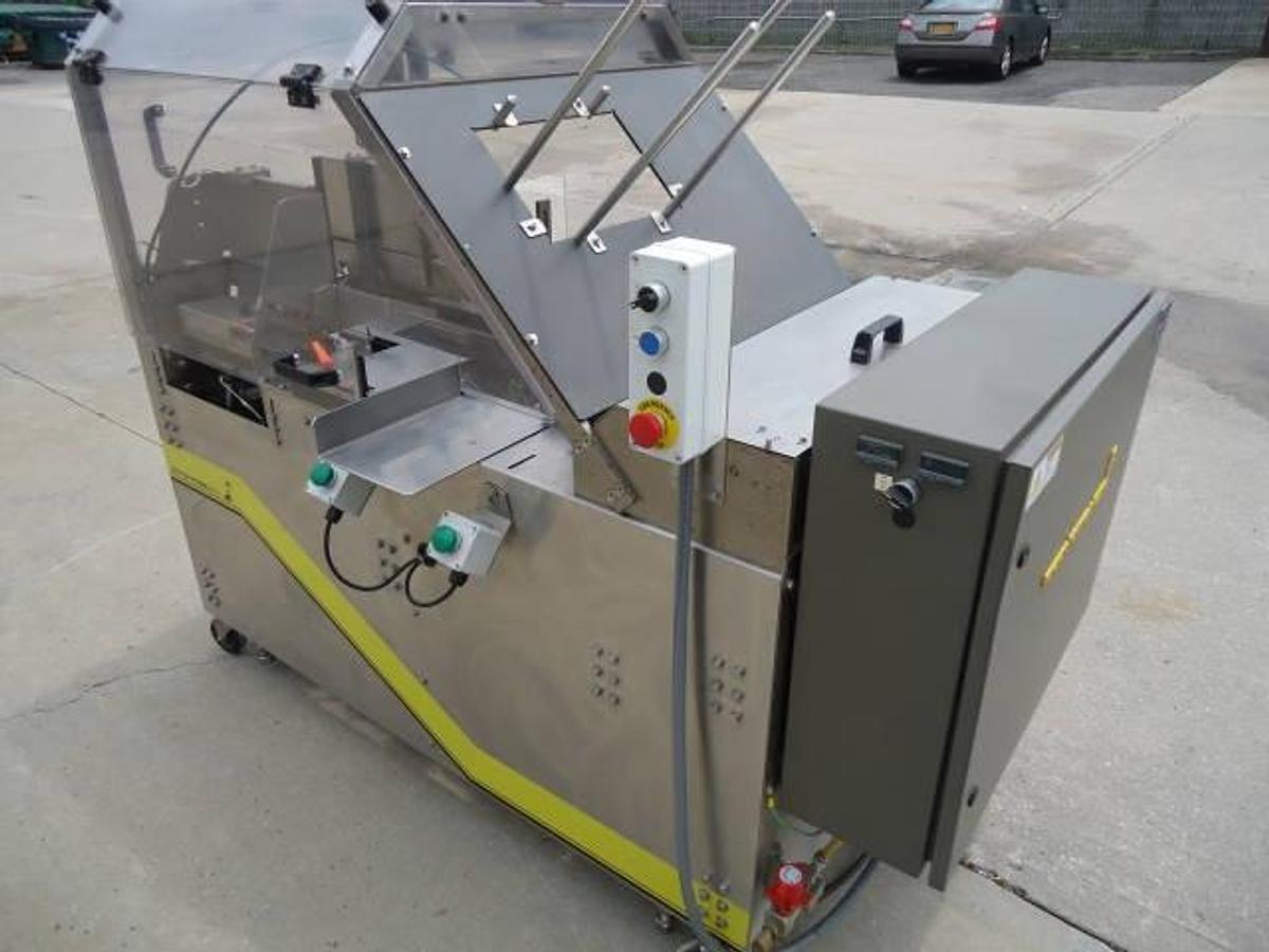Used Econoseal E2000 Cartoner With Hot Melt, Stainless Steel
