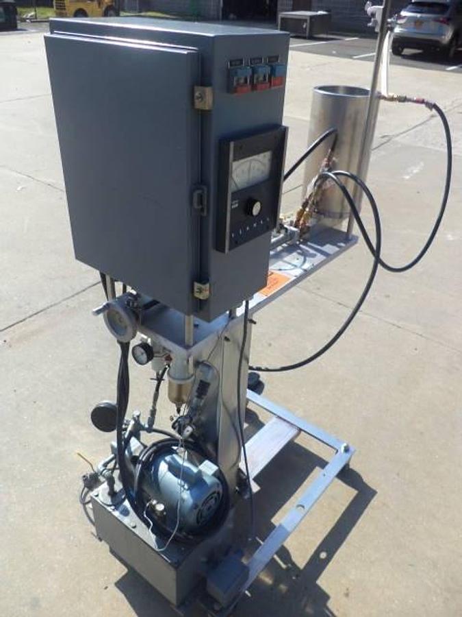 Used Hercules Single Piston Filler, Self-Contained Heating