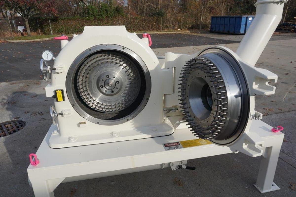 Used Netzsch 50 HP Pin Mill, Unused