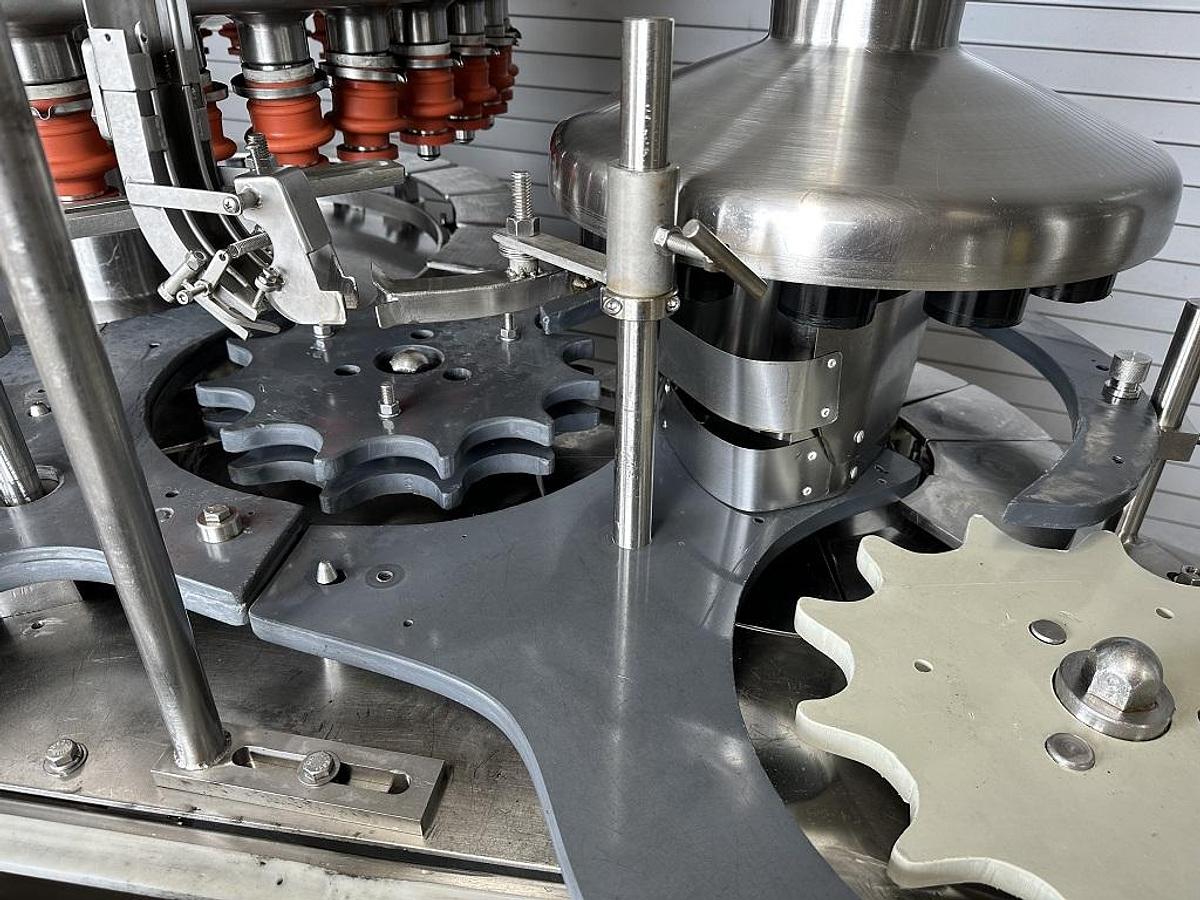 Used Federal 36 Valve Bottle Filler with 12 Head Capper