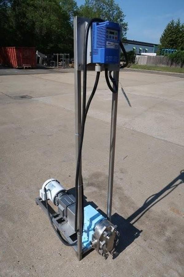 Used Wright Flow Technologies SS Positive Displacement Pump