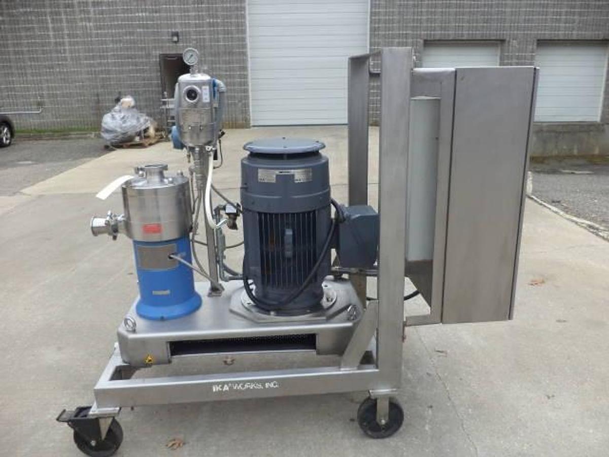 Used IKA DR 2000/20 Stainless  Steel High Shear Dispax-Reactor, 50 HP