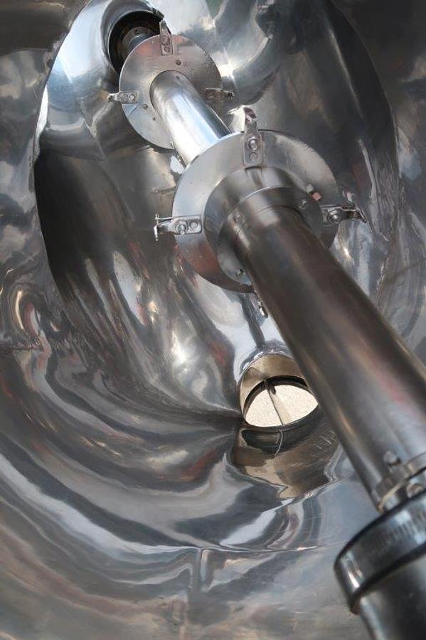 Used 10 Cu. Ft. Patterson Kelley Stainless Steel Twin Shell “V” Blender, with Intensifier Bar