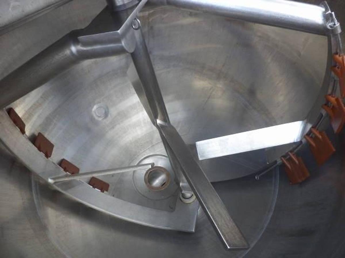 Used 200 Gallon Lee Double Motion “INA” Mix Kettle, 316 Stainless Steel