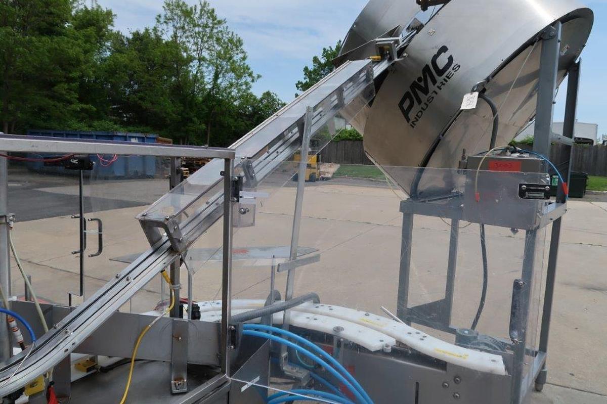 Used PMC XRC-1800 Automatic Rotary Pump Placer, with Sorter, 300 per minute