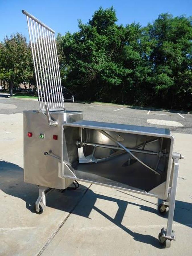 Used LPS 100 LB. Stainless Steel Double Acting Mixer