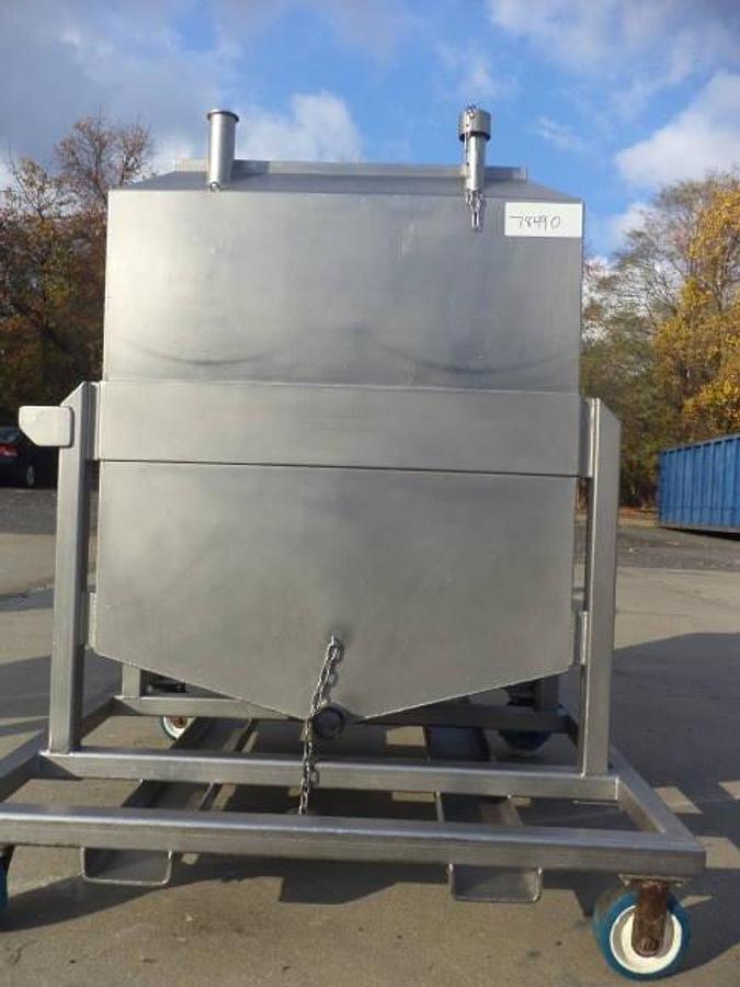 Used 200 Gallon C-Mayo Stainless Steel Portable Tote
