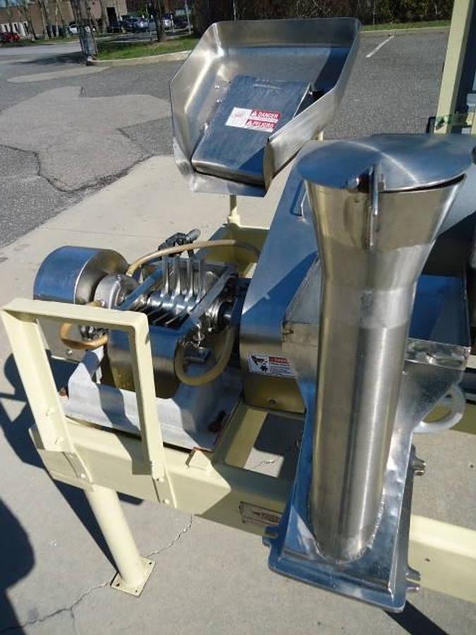 Used Fitzpatrick Das06 Pulverizer/Comminutor, Pan Fed
