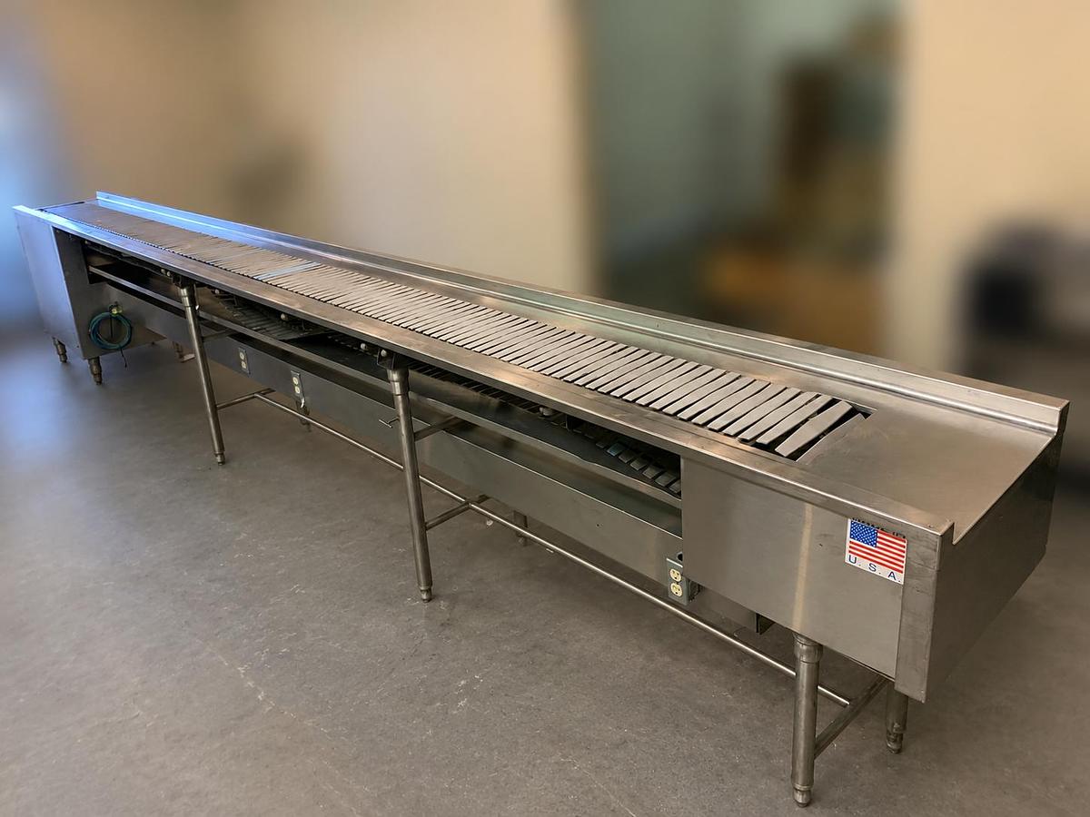 Used 20 Ft. Long Stainless Steel Conveyor