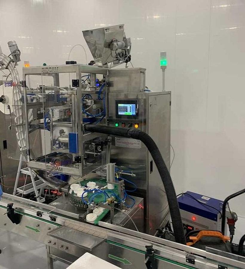 Used Fully Automated Nicotine Pouch Packaging Line