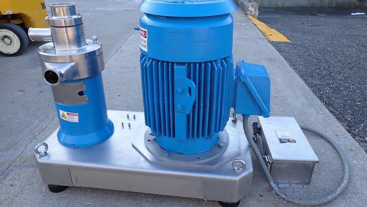 Used IKA DR2000 SS Inline High Shear Mixer, 40HP