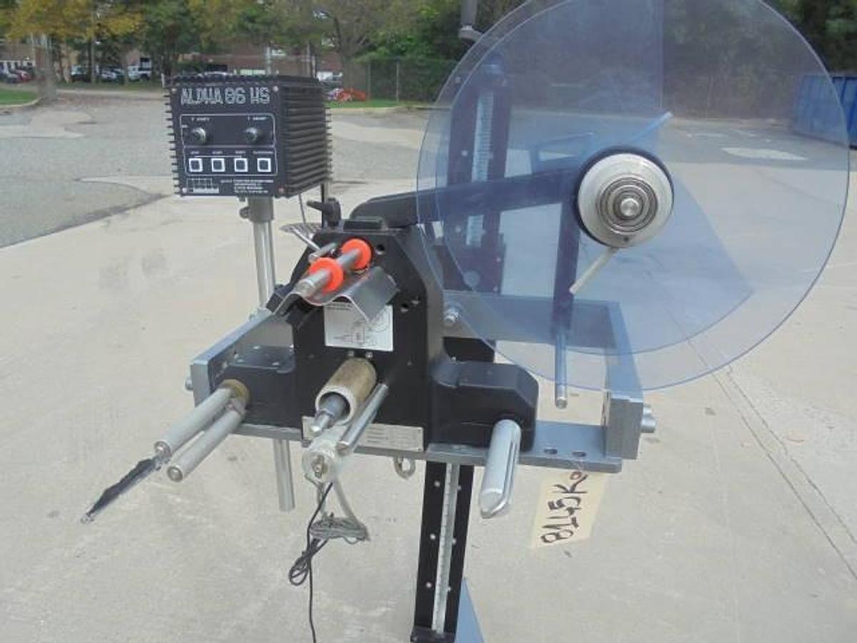 Used Geset Pressure Sensitive Top Labeler, Portable