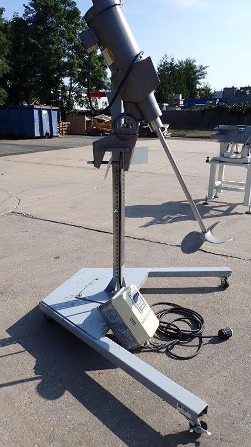Used Lightnin 2 HP Portable Clamp on Mixer, Variable Speed