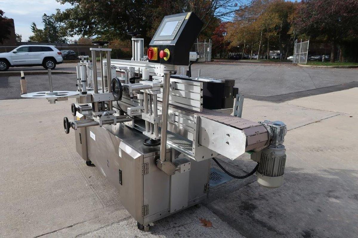 Used Pack Leader Front, Back and Wraparound Pressure Sensitive Labeler