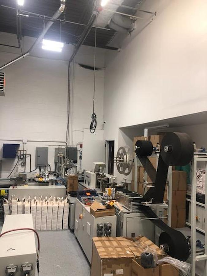Used Face Mask Manufacturing Line