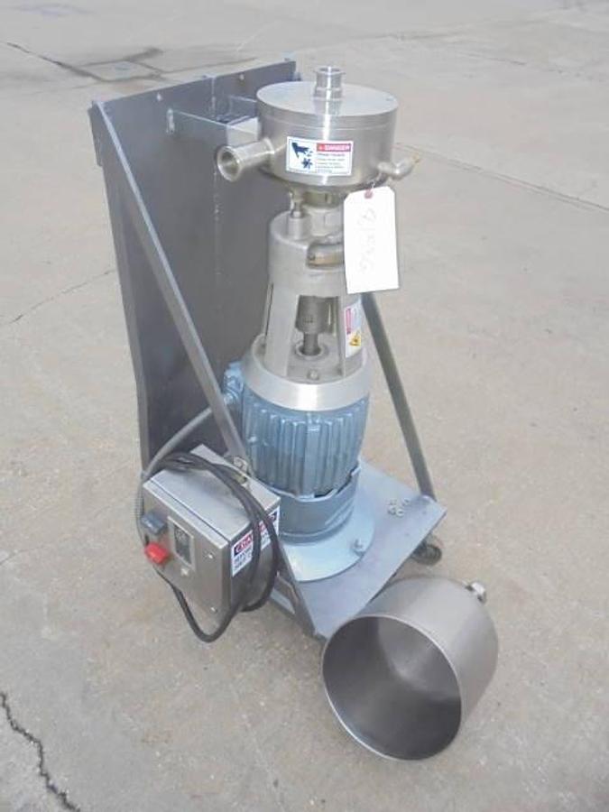 Used Gifford Wood VT-8 Vertical/Horizontal Colloid Mill, 5  HP, Explosion Proof