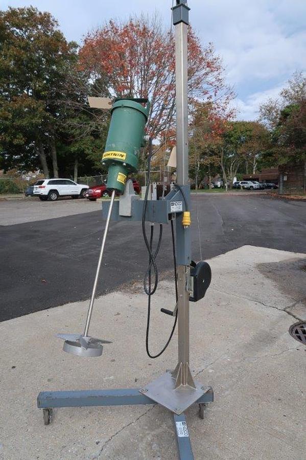 Used Lightnin Variable Speed Clamp-On Mixer, On Portable Stand