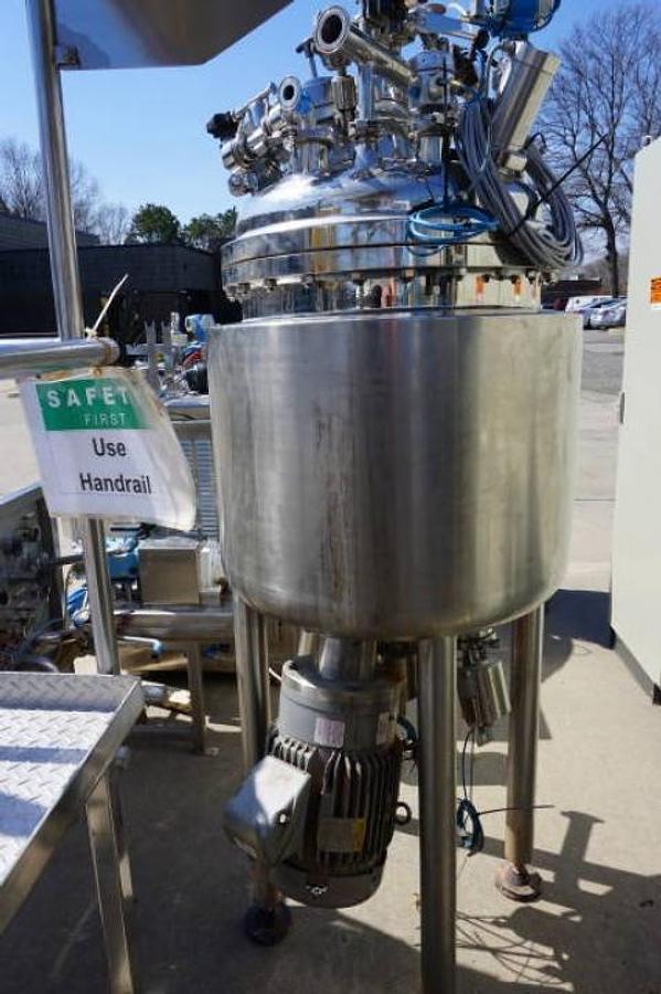 Used Krieger/Dyno-Mill Blending & Pulverizing Skid For Cosmetic Preparations