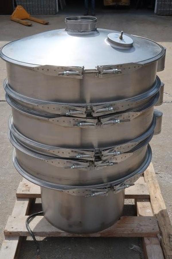 Used TEA 30 In. Diameter SS Three Separation Screener
