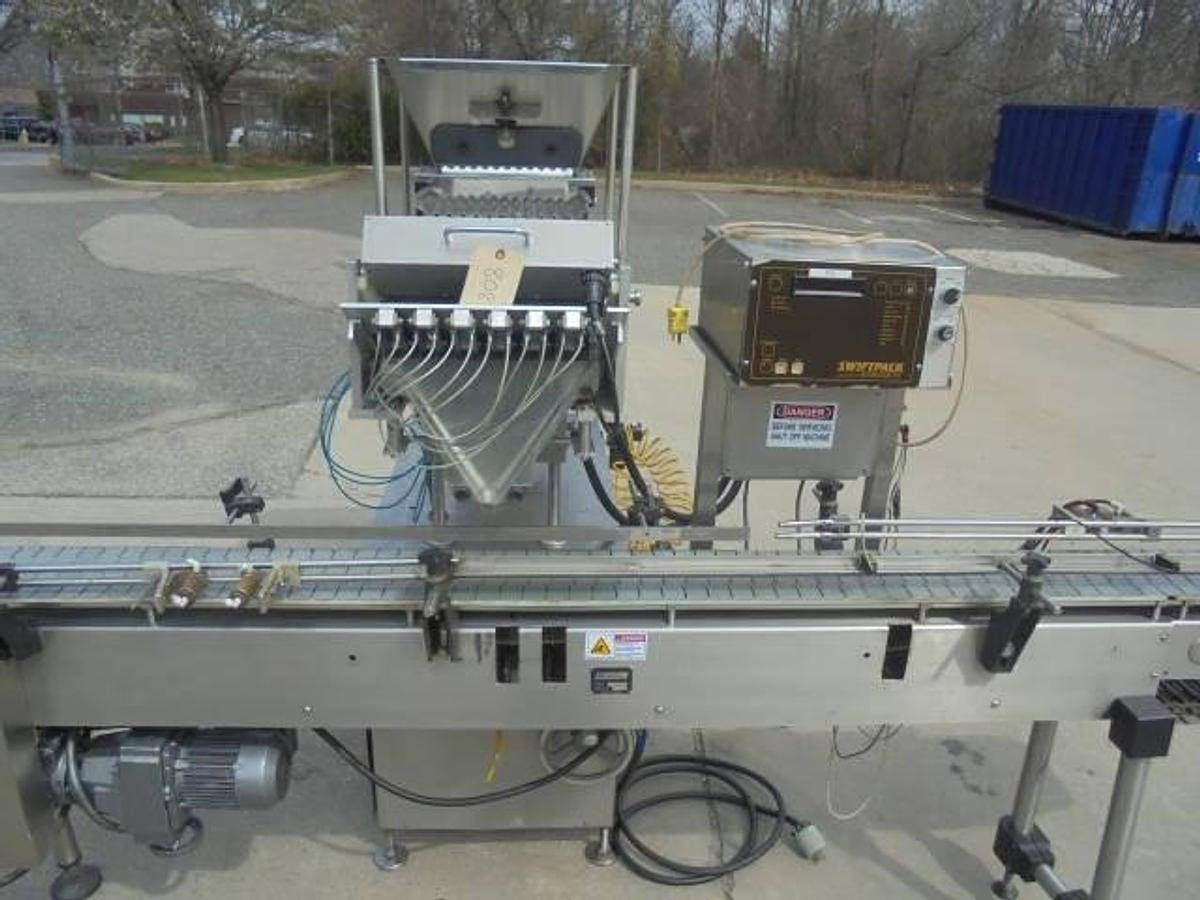 Used Kalish “Swift Pack SPC-12P Tablet/Capsule Channel Counter With Conveyor”