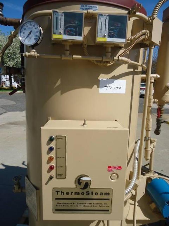 Used Thermo-Steam 9.5hp Gas Fired Boiler