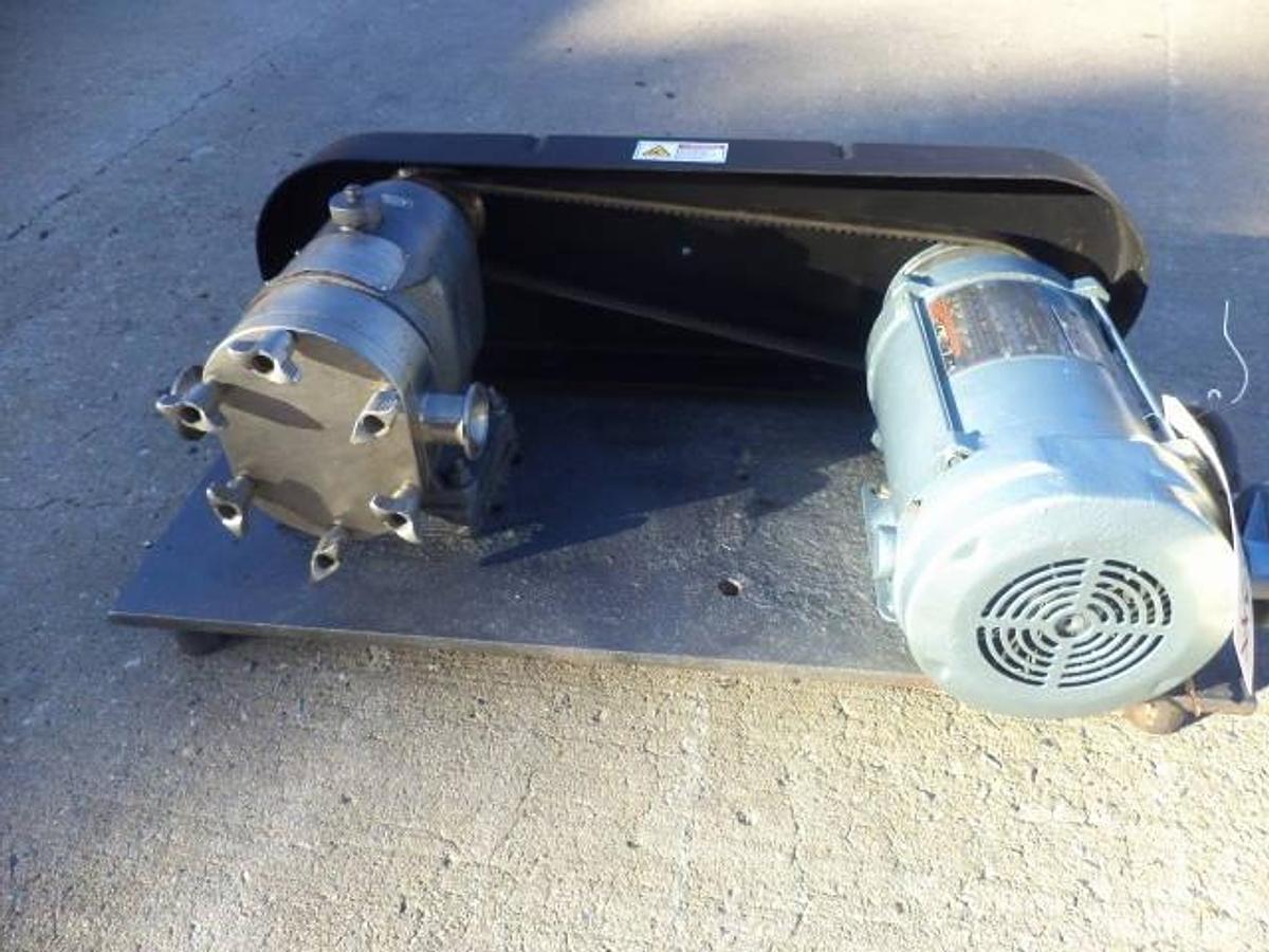 Used Tri-Canada 3/4 in. x 3/4 in. SS Positive Displacement Pump, 3/4 HP