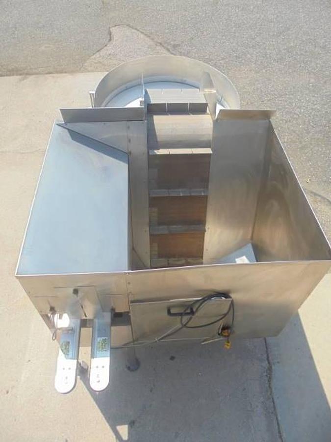 Used Kaps-All AU-6 Plastic Bottle Unscrambler