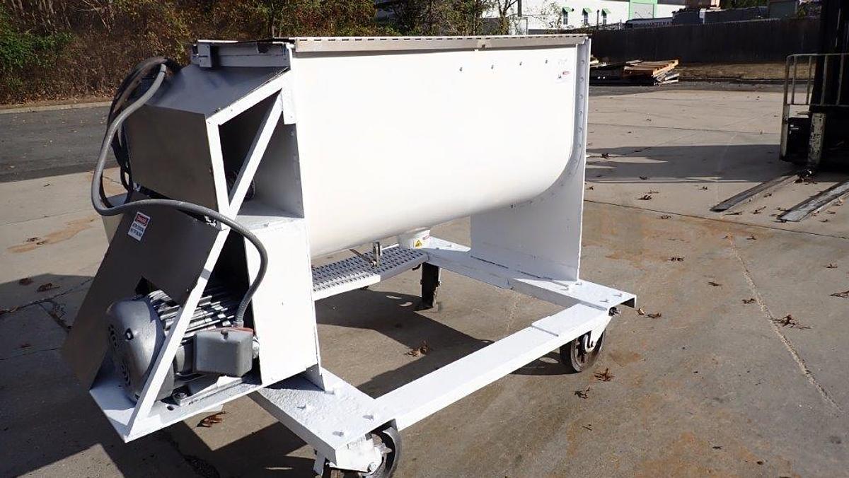 Used 20 Cu. Ft. Stainless Steel Double Ribbon Blender, 10HP